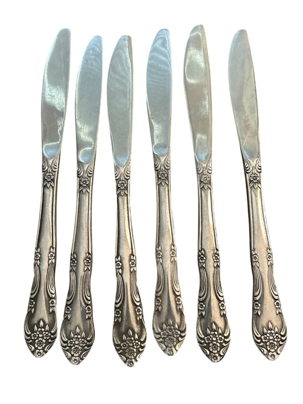 Stanley Roberts Dream Rose Stainless Steel Butter Knives Set Of 6 Discontinued F